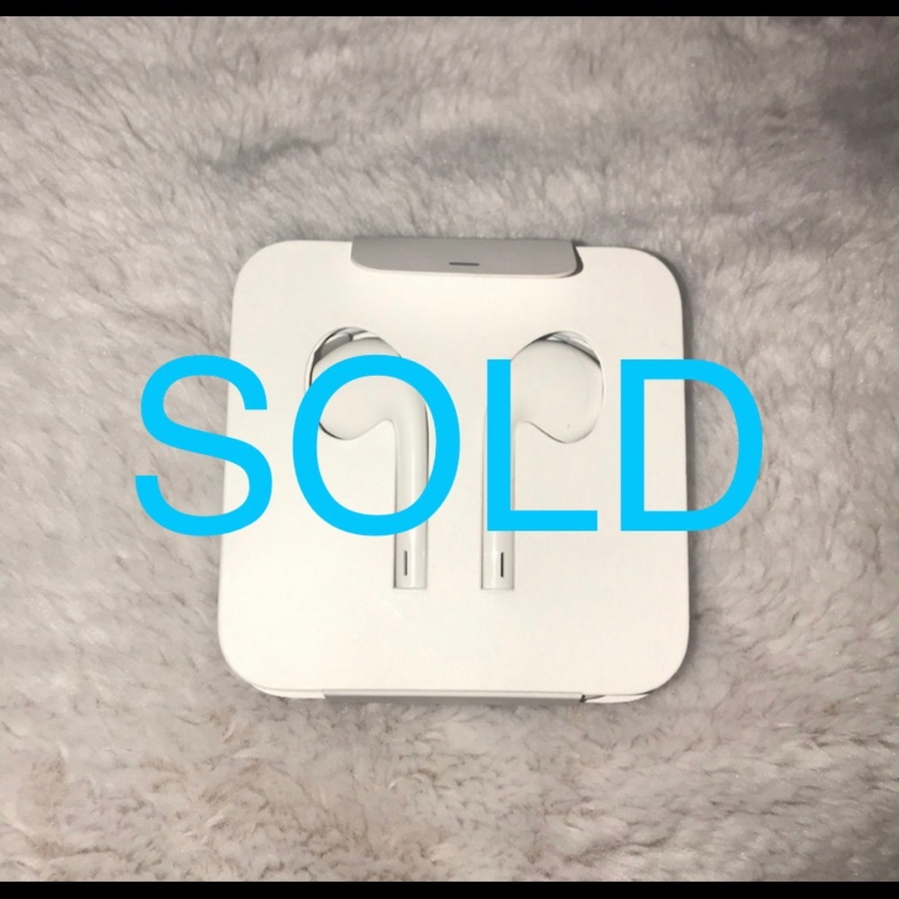 Apple Headphones SOLD